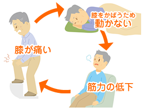 中区堺町鍼灸接骨院の膝痛のはストレッチが一番